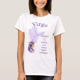 T-Shirt met sterrenbeeld Maagd *1