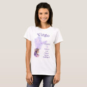 T-Shirt met sterrenbeeld Maagd *1 (Voorkant volledig)