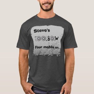 T-shirt met Steve's gereedschapskist