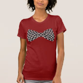 T-shirt met stropdas (Voorkant)