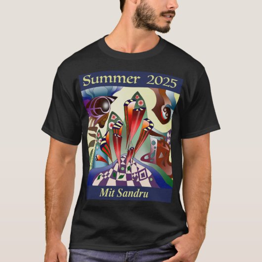 T-shirt met Summer 2025-album (Voorkant)