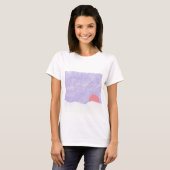 T-shirt met Sunset Design (Voorkant volledig)