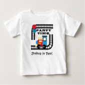 T-shirt met T-shirt met Gepersonaliseerd feestelij (Voorkant)