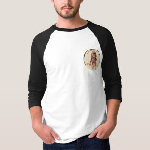 T-shirt met T-shirt voor Black and Tan Coonhound B