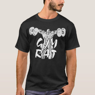 T-shirt met T-shirt voor gym Rat Weightlift