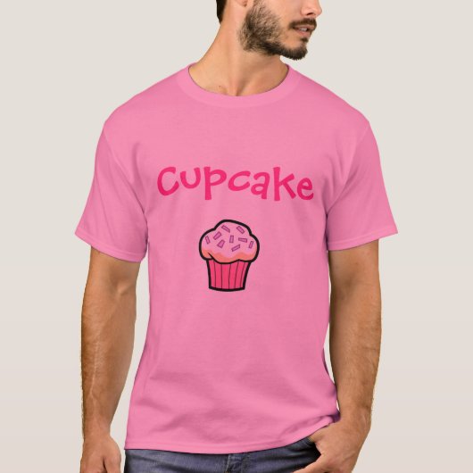 T-shirt met taart (Voorkant)