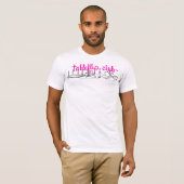 T-shirt met tableflip.club, mannen afgesneden (Voorkant volledig)