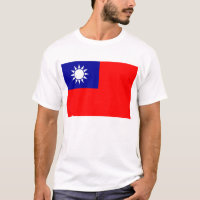 T-Shirt met Taiwanese vlag