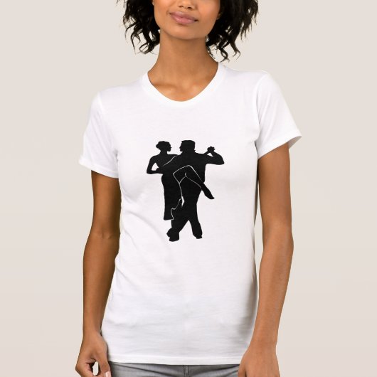 T-shirt met Tango Dancers (Voorkant)