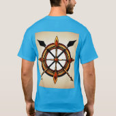 T-shirt met tattoo thema (Achterkant)