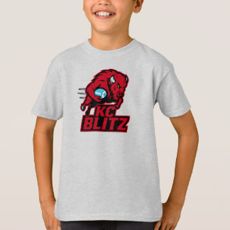 T-shirt met teamopstelling voor jeugdmaat