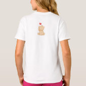 T-shirt met tekst voor kinderen (Achterkant)
