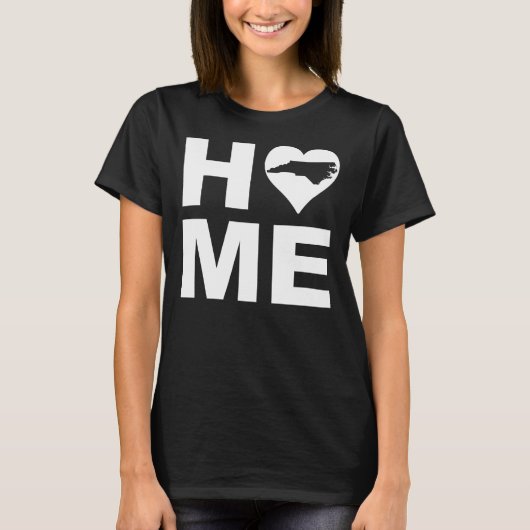 T-shirt met 'Thuis ver van staat' Tees (Voorkant)