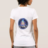 T-Shirt met Thunderstrike DJ Lightning Logo (Achterkant)
