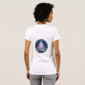 T-Shirt met Thunderstrike DJ Lightning Logo (Achterkant volledig)