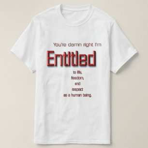 T-shirt met titel