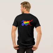 T-shirt met trots op een beperking (Achterkant volledig)
