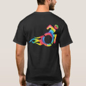 T-shirt met trots op invaliditeit (ontwerp 6) (Achterkant)