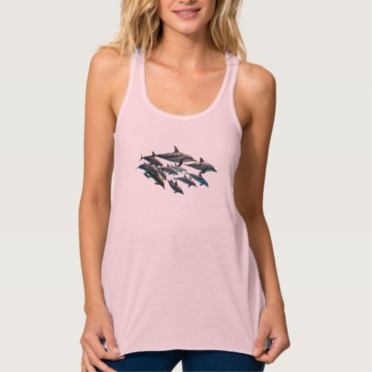 T-shirt met tuimelaar (Voorkant)