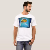 T-shirt met tunnelvisie (Voorkant volledig)