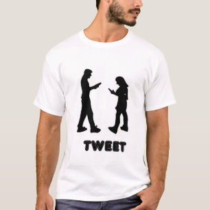T-shirt met TWEE-flatpanel