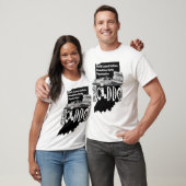 T-shirt met twee zijden (Unisex)