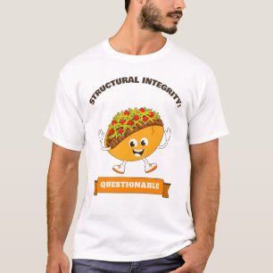 T-shirt met twijfelachtige structurele integriteit