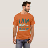 T-shirt met typografie (Voorkant volledig)