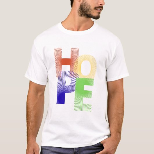 T-shirt met typografie voor mannen (Voorkant)