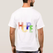 T-shirt met typografie voor mannen (Achterkant)