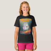 T-shirt met Unicorn Energie Geactiveerd (Voorkant volledig)