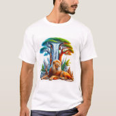 T-shirt met uniek ontwerp, niet mainstream (Voorkant)