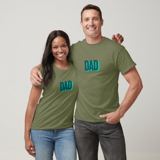T-shirt met vaderprint Basic (Unisex)