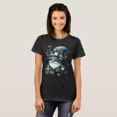T-shirt met verdwenen visserkabouter (Voorkant volledig)