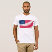 T-Shirt met Verenigde Staten van Amerika (Voorkant volledig)