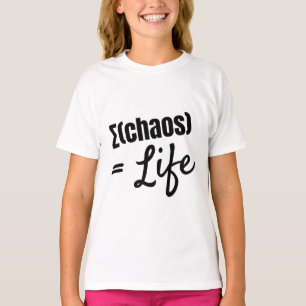 T-shirt met vet filosofisch wiskunde-geïnspireerd