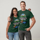 T-Shirt met vier generaties Miatas (Unisex)