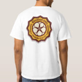 T-Shirt met Vintage Fiets 8 (Achterkant)
