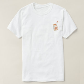 T-Shirt met vintage Halloween-luciferdoos-pompoen