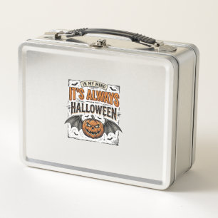 T-shirt met vintage Halloween pompoen vleermuis ty