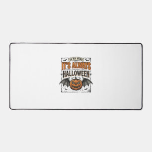 T-shirt met vintage Halloween pompoen vleermuis ty Bureaumat