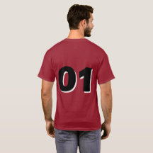 T-Shirt met Vintage Racing Geruite Vlag