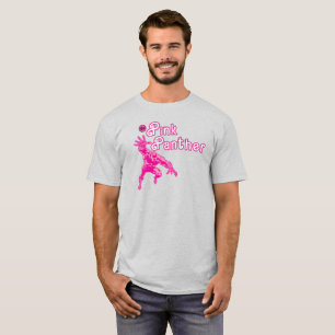 T-shirt met vintage roze karakter