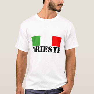 T-shirt met vlag petto