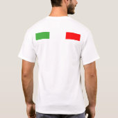 T-shirt met vlag petto (Achterkant)