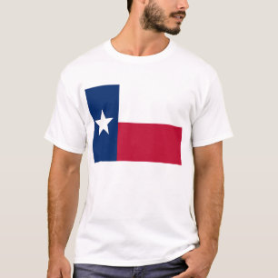 T-Shirt met vlag van de Amerikaanse staat Texas