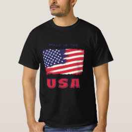 T-shirt met vlag van de VS