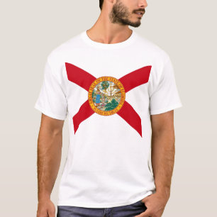 T Shirt met vlag van Florida State USA