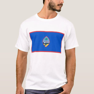 T Shirt met vlag van Guam - VS