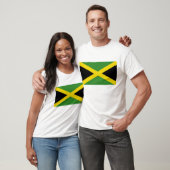 T Shirt met vlag van Jamaica (Unisex)